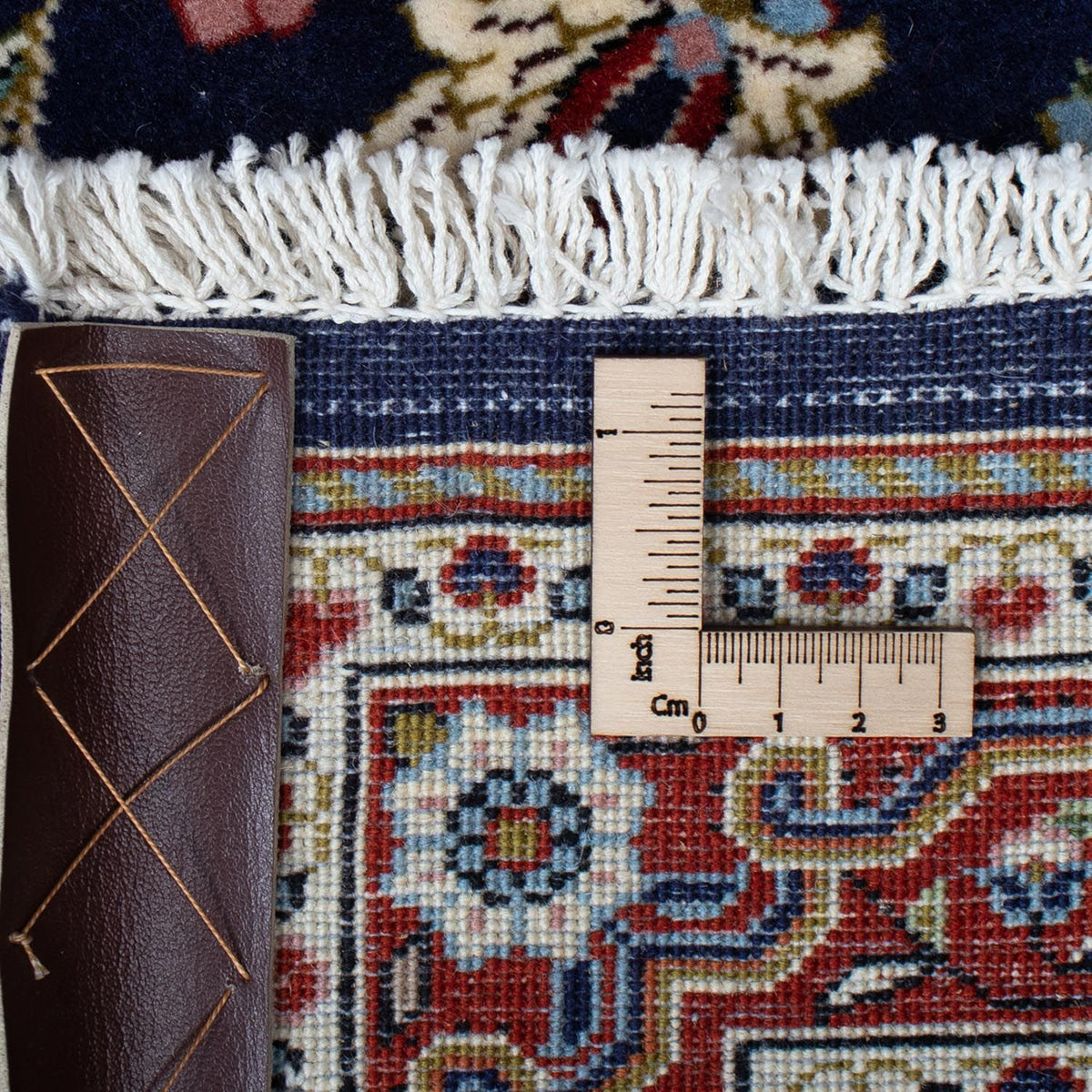 Persisk tæppe - Nomadisk - 102 x 74 cm - blå