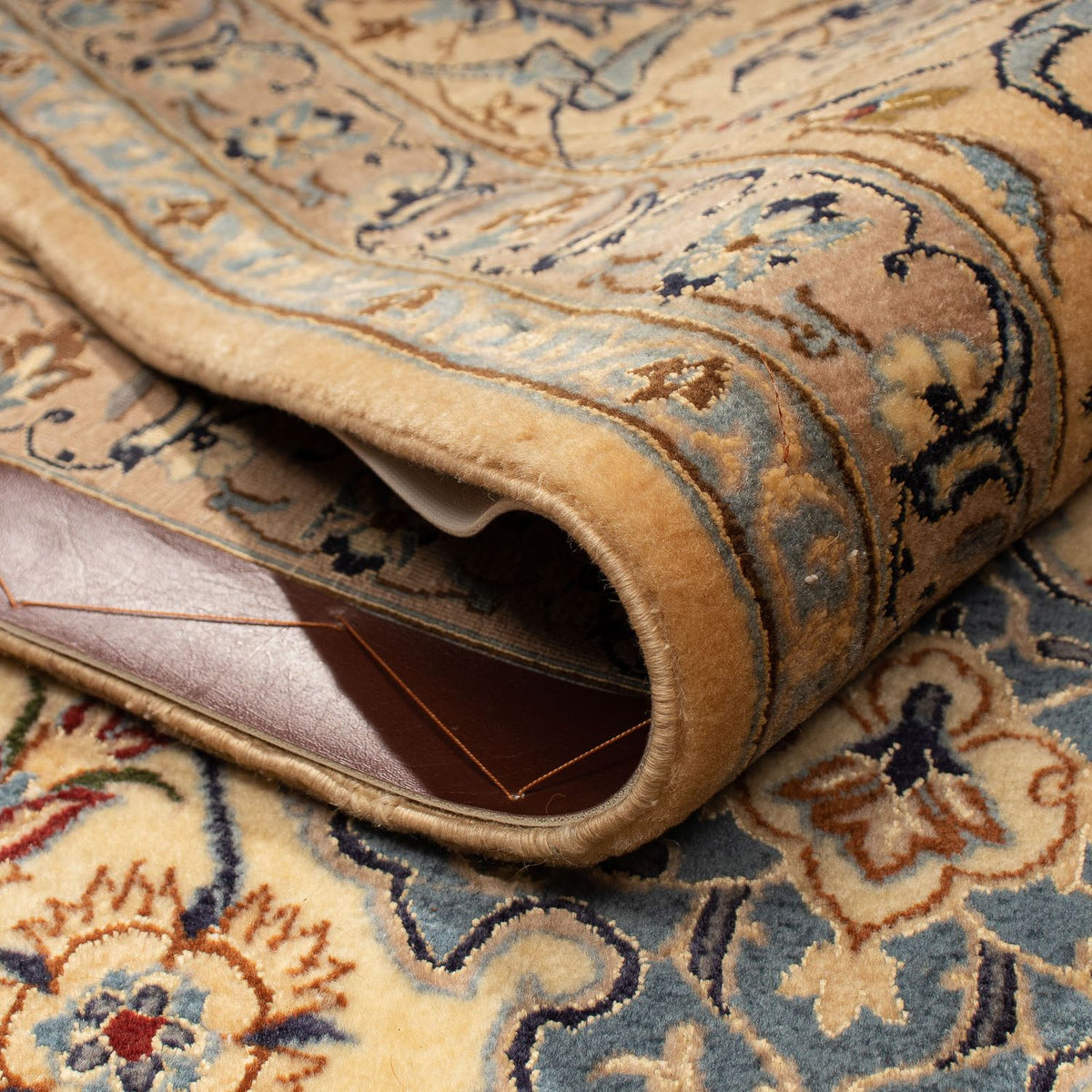 Persisk tæppe - Nain - Premium - 293 x 208 cm - beige