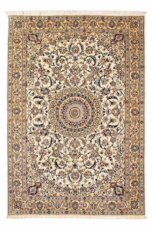 Persisk tæppe - Nain - Premium - 186 x 132 cm - beige