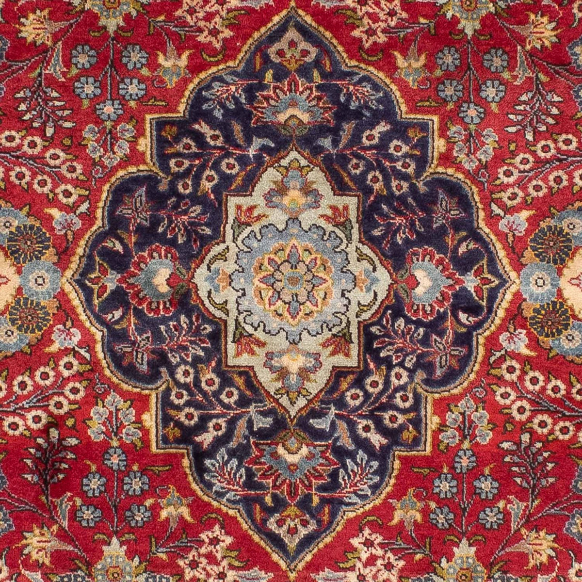 Persisk tæppe - Keshan - 237 x 160 cm - rød