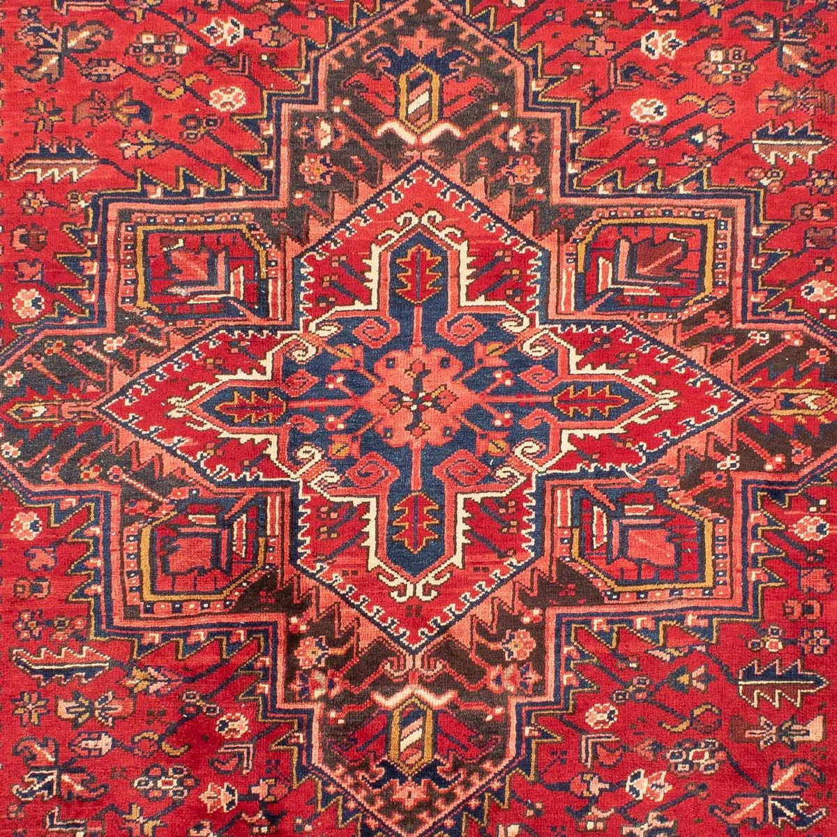 Persisk tæppe - Nomadisk - 300 x 207 cm - rød