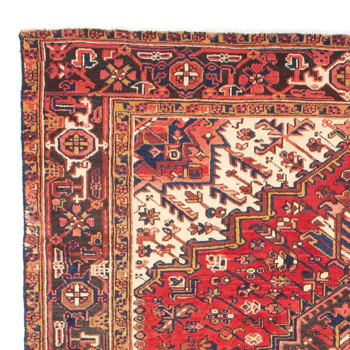 Persisk tæppe - Nomadisk - 300 x 207 cm - rød