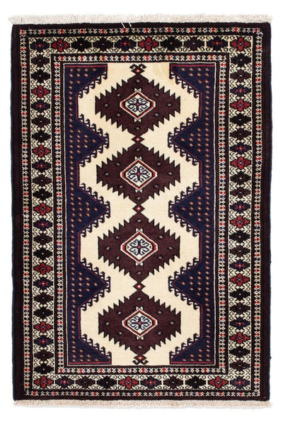 Turkaman-tæppe 86x133cm - Persisk tæppe