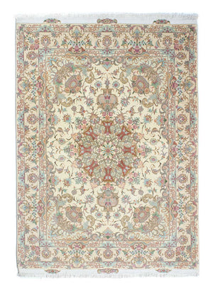 Persisk tæppe - Tabriz - Royal - 203 x 151 cm - beige