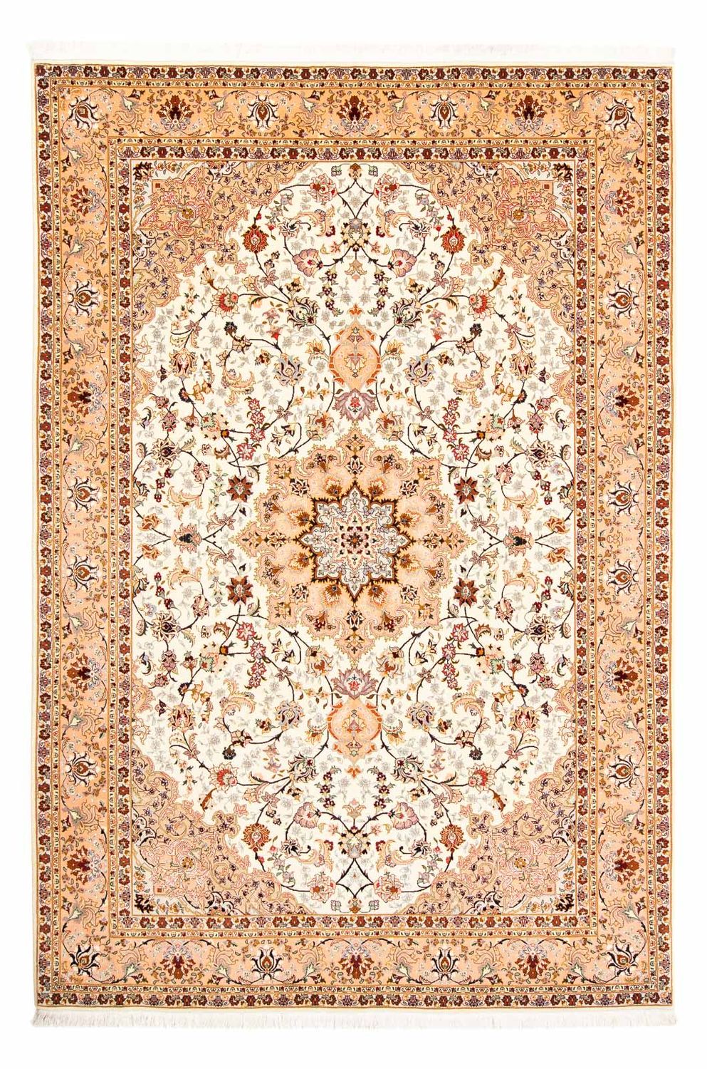 Persisk tæppe - Tabriz - Royal - 292 x 198 cm - beige