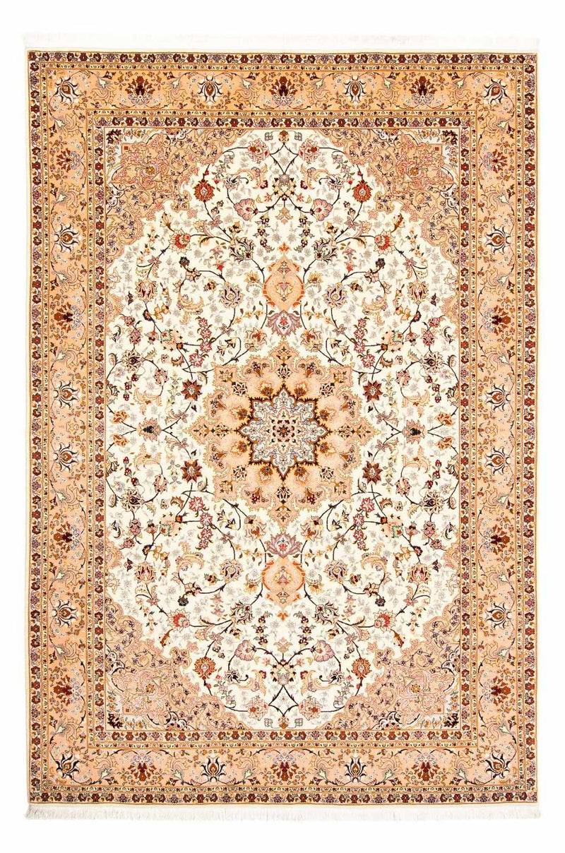 Persisk tæppe - Tabriz - Royal - 292 x 198 cm - beige