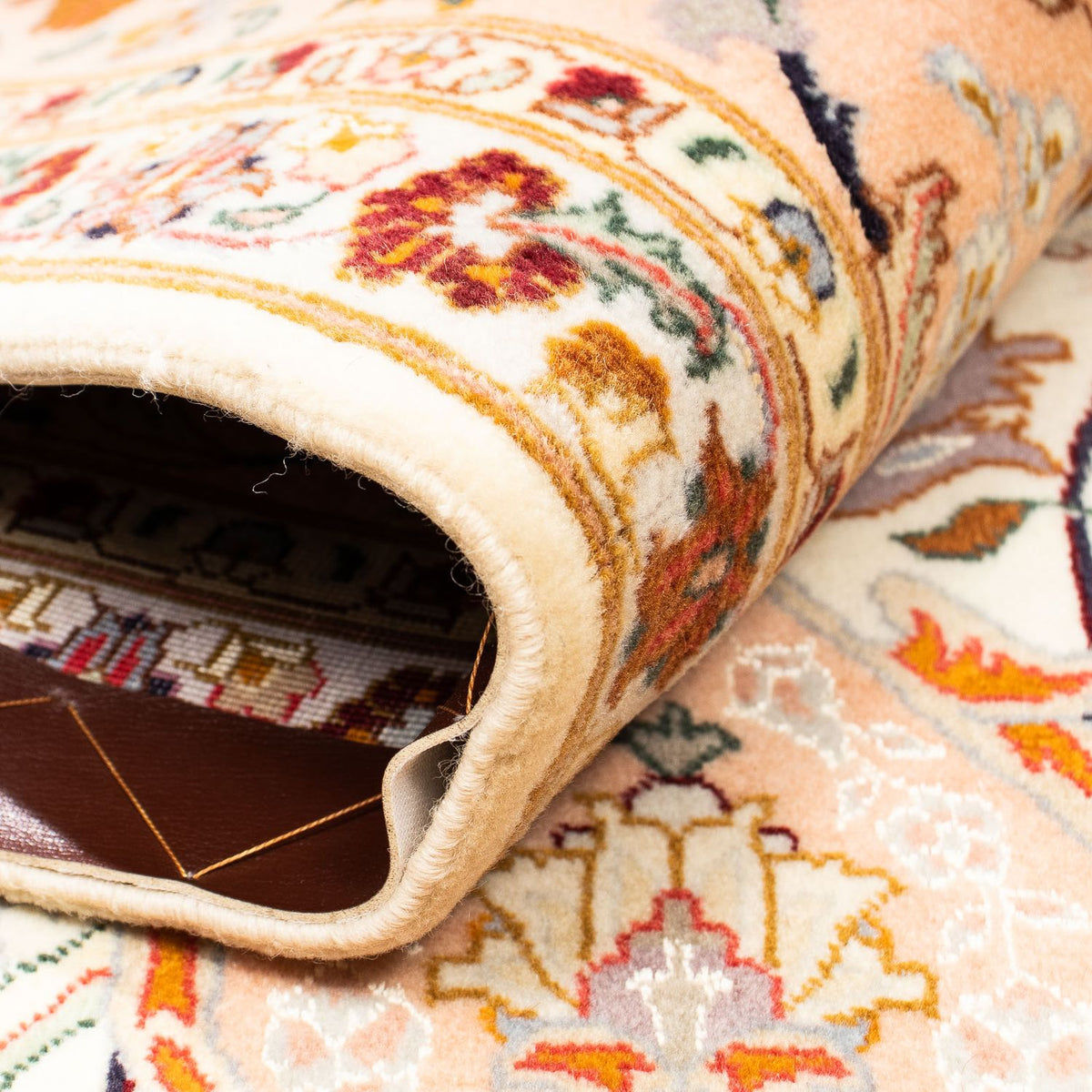 Persisk tæppe - Tabriz - Royal - 292 x 198 cm - beige