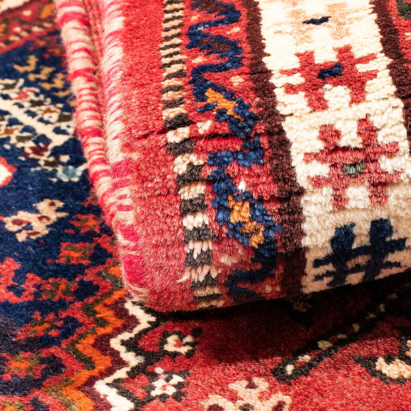 Persisk tæppe - Nomadisk - 140 x 97 cm - rød