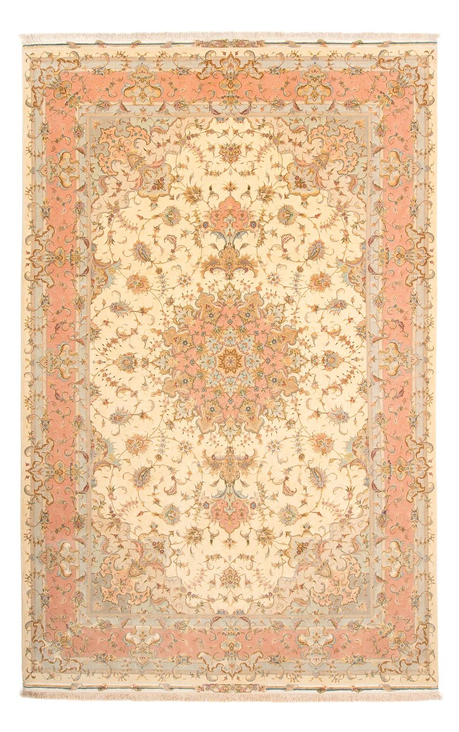 Persisk tæppe - Tabriz - Royal - 306 x 202 cm - beige