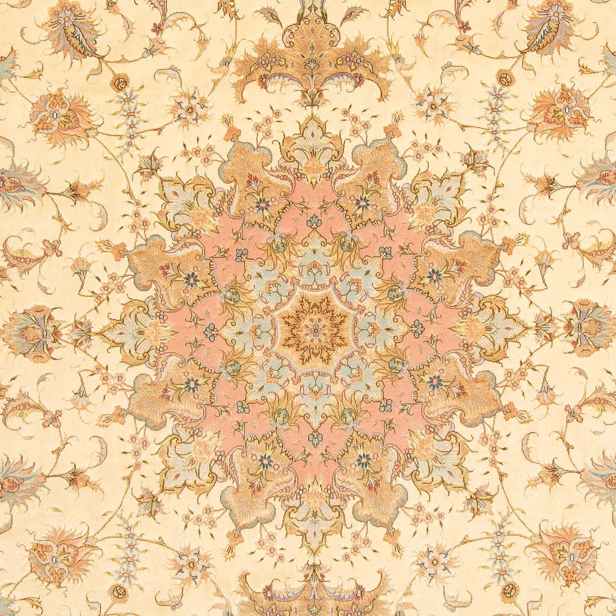 Persisk tæppe - Tabriz - Royal - 306 x 202 cm - beige