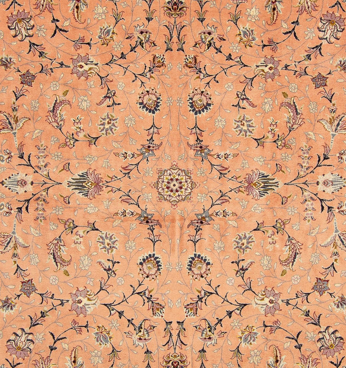 Persisk tæppe - Tabriz - Royal - 246 x 196 cm - lys brun