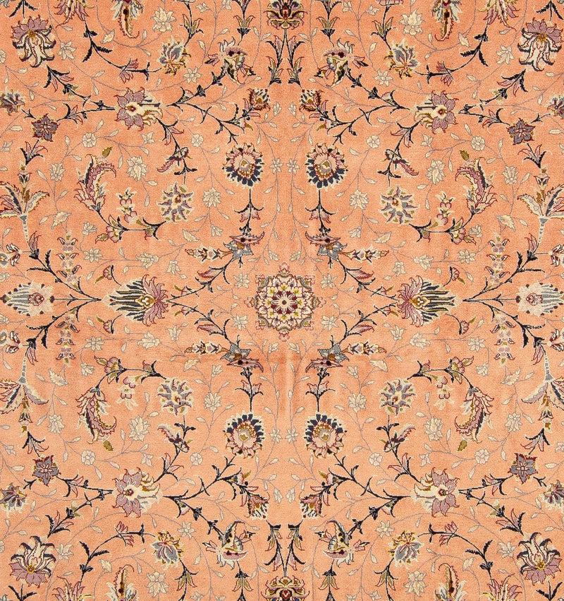 Persisk tæppe - Tabriz - Royal - 246 x 196 cm - lys brun