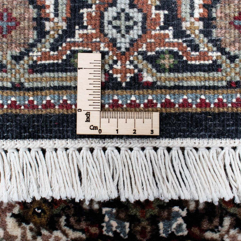 Persisk tæppe - Tabriz - 140 x 72 cm - mørkeblå