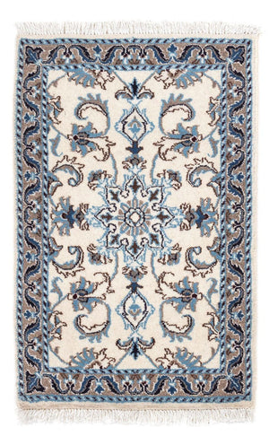 Persisk tæppe - Nain - 90 x 60 cm - beige