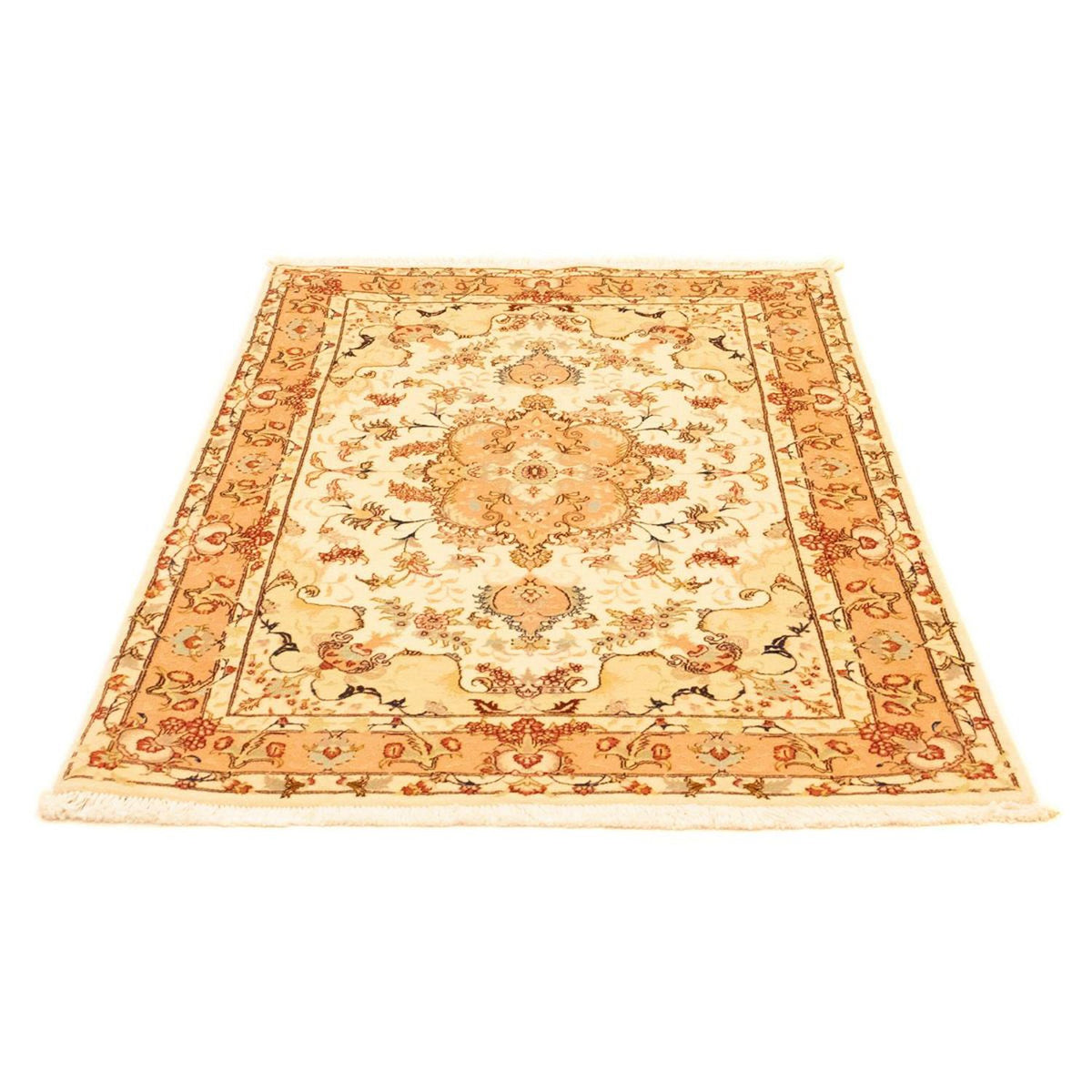 Persisk tæppe - Tabriz - Royal - 154 x 101 cm - beige