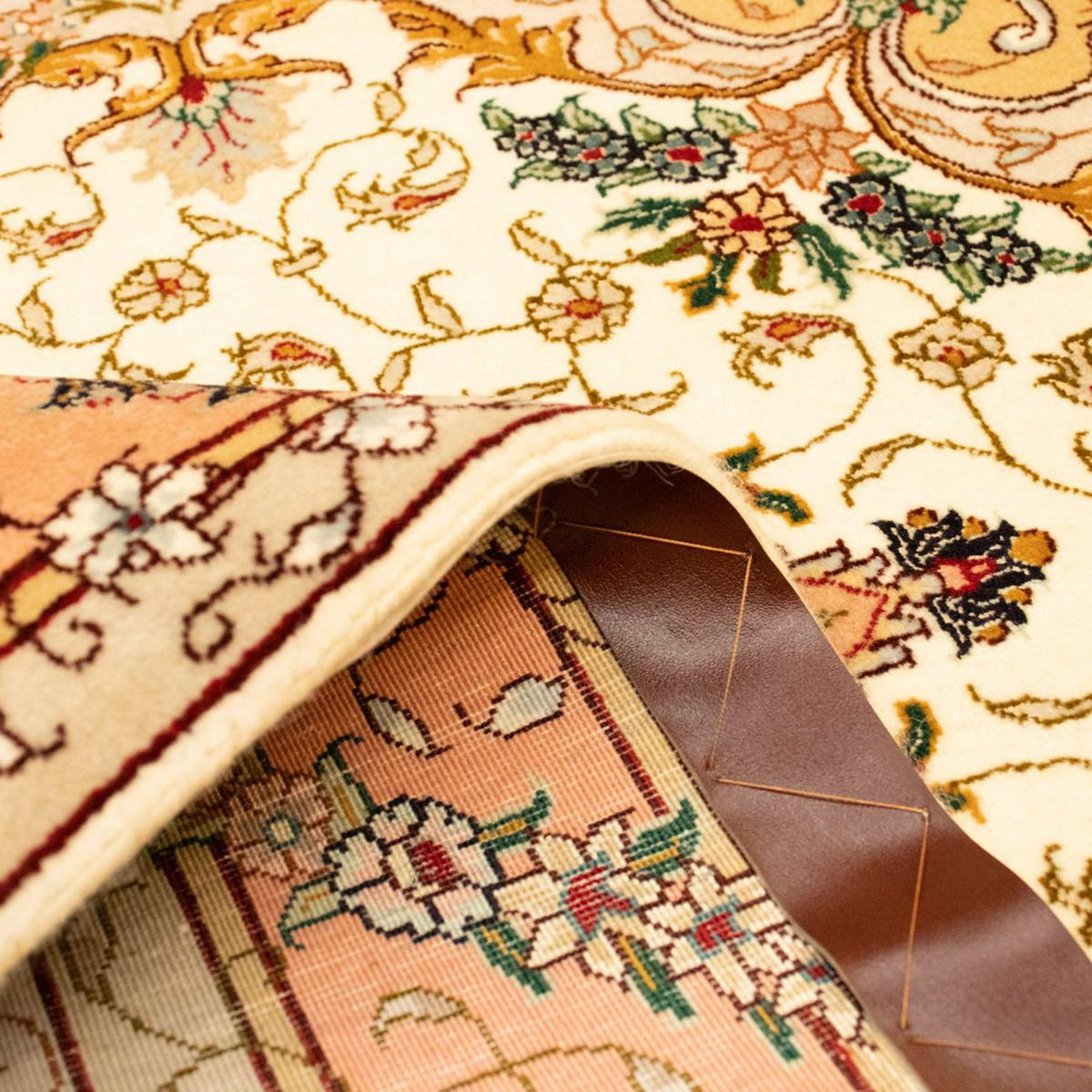 Persisk tæppe - Tabriz - Royal - 150 x 100 cm - beige