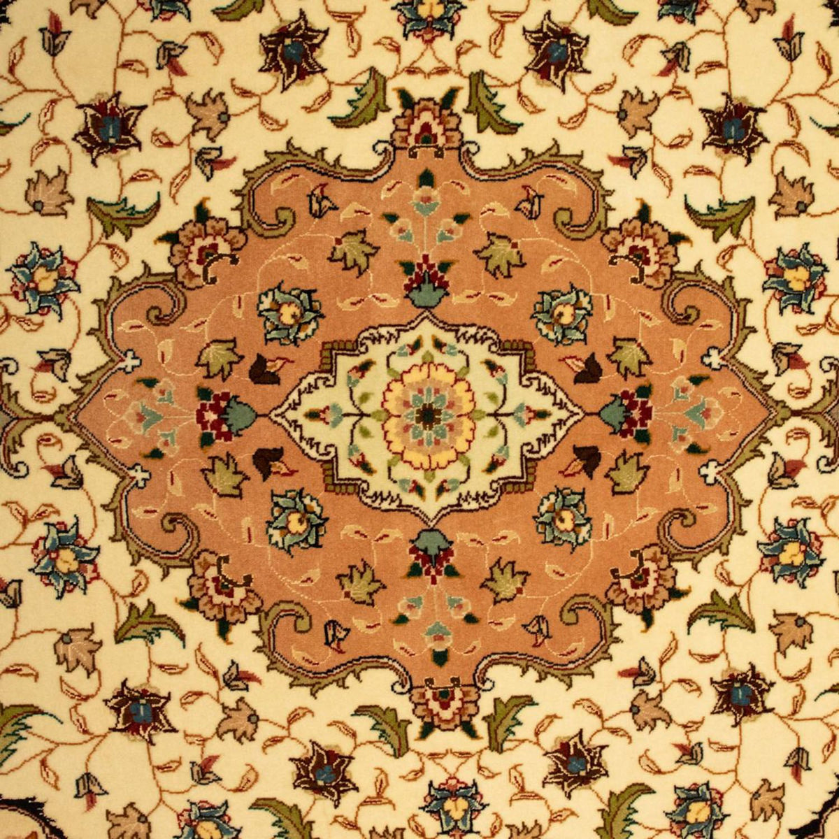 Persisk tæppe - Tabriz - Royal - 150 x 100 cm - beige