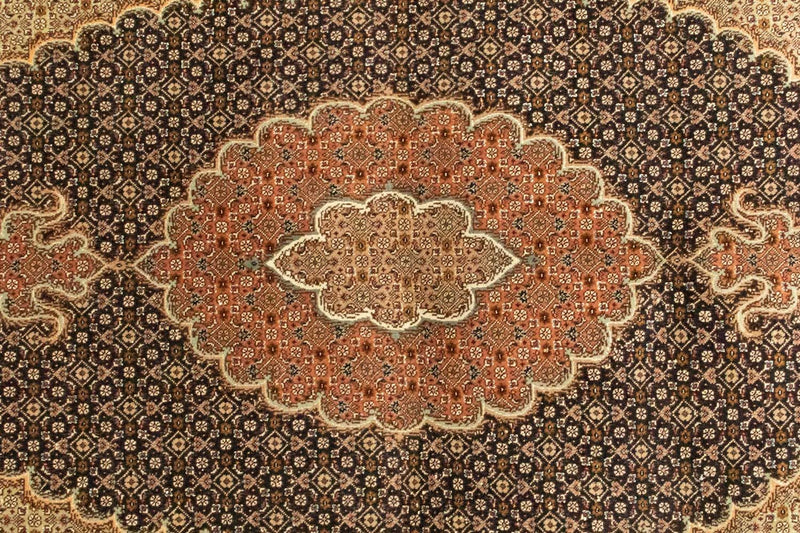 Persisk tæppe - Tabriz - 157 x 103 cm - sort