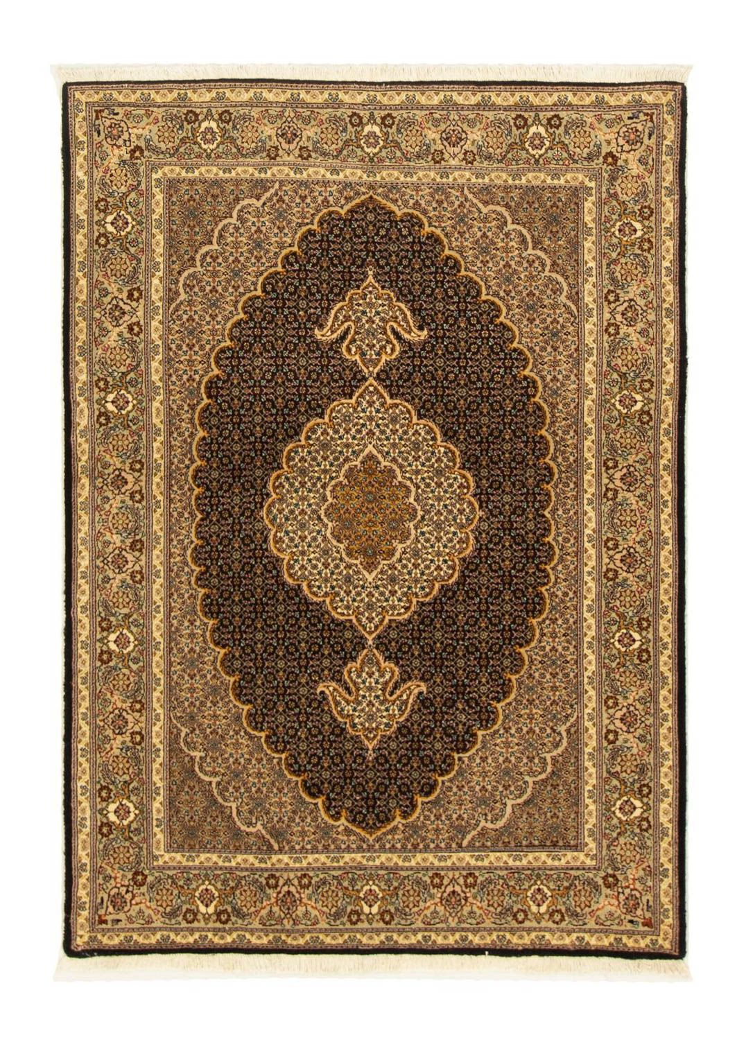 Persisk tæppe - Tabriz - Royal - 146 x 106 cm - mørkeblå