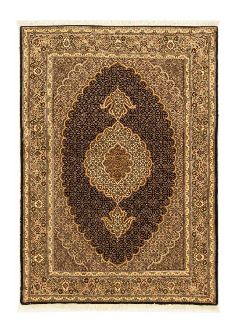 Persisk tæppe - Tabriz - Royal - 146 x 106 cm - mørkeblå