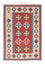 Kelim-tæppe - orientalsk - 172 x 117 cm - mørkerød