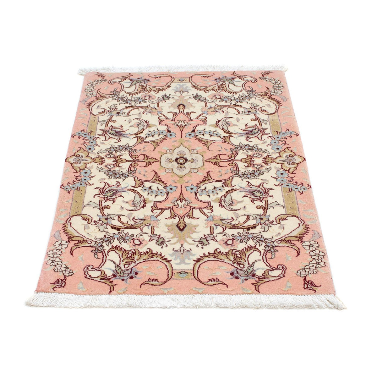 Persisk tæppe - Tabriz - Royal - 91 x 60 cm - beige