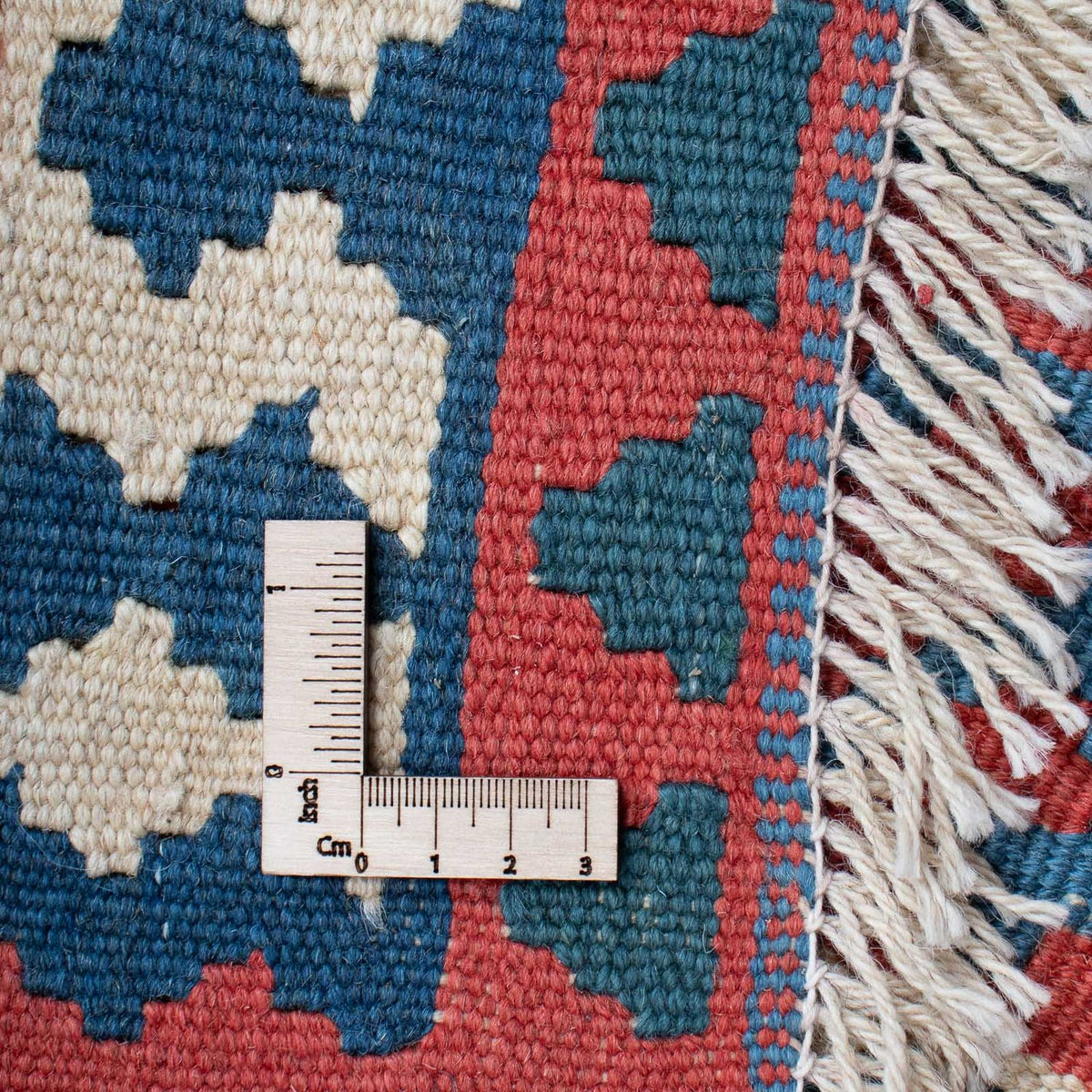 Kelim-tæppe - orientalsk - 173 x 109 cm - flerfarvet