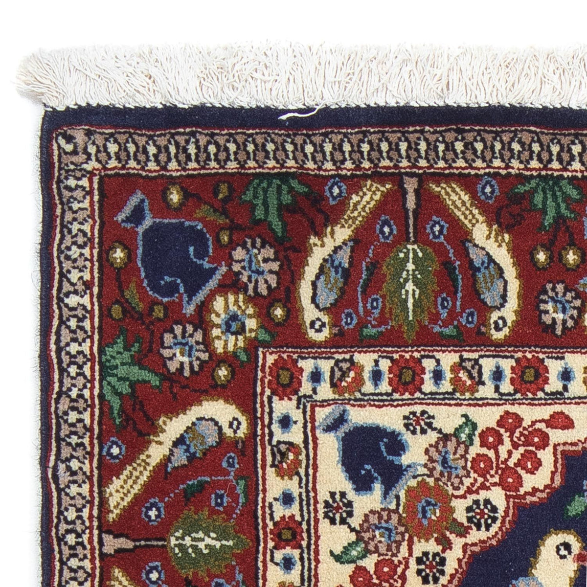 Persisk tæppe - Classic - 84 x 60 cm - mørkeblå