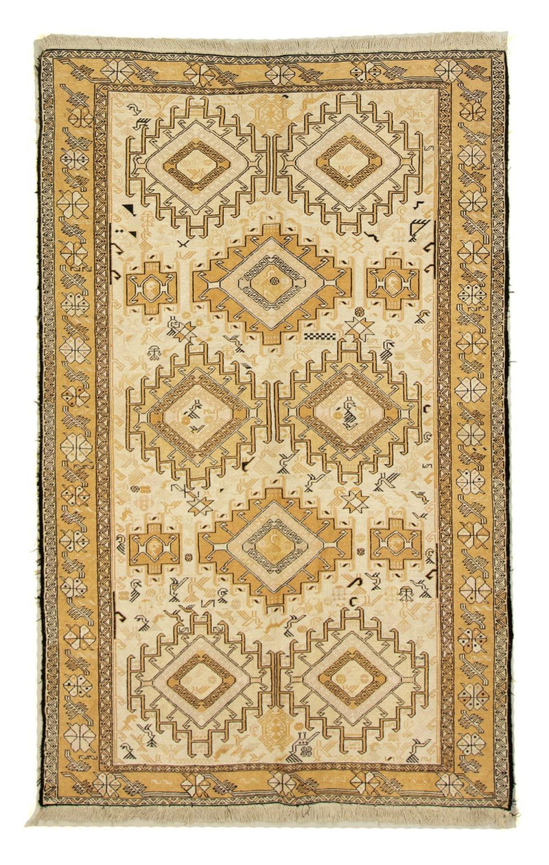 Løber Kelim-tæppe - orientalsk - 194 x 23 cm - beige