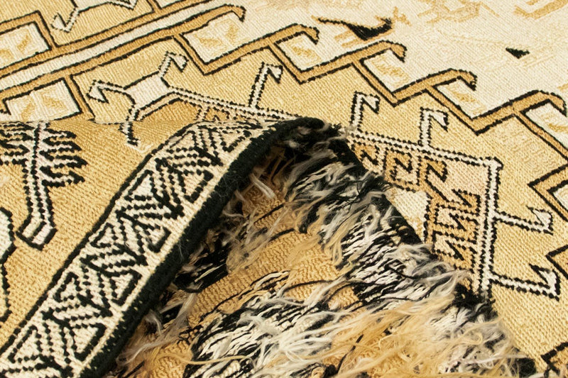 Løber Kelim-tæppe - orientalsk - 194 x 23 cm - beige