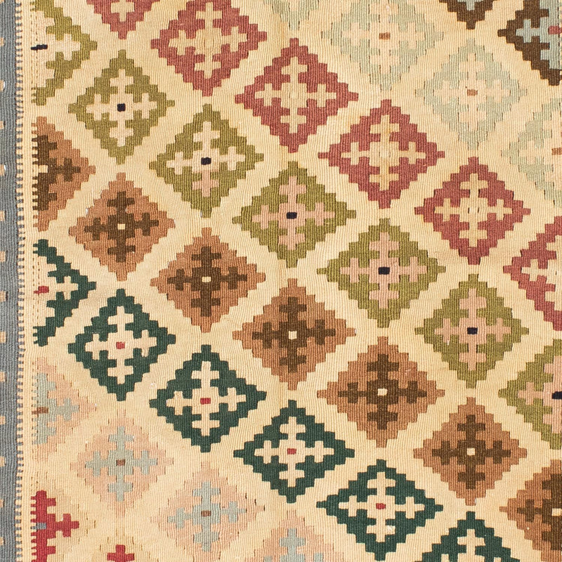 Kelim-tæppe - orientalsk - 223 x 132 cm - beige