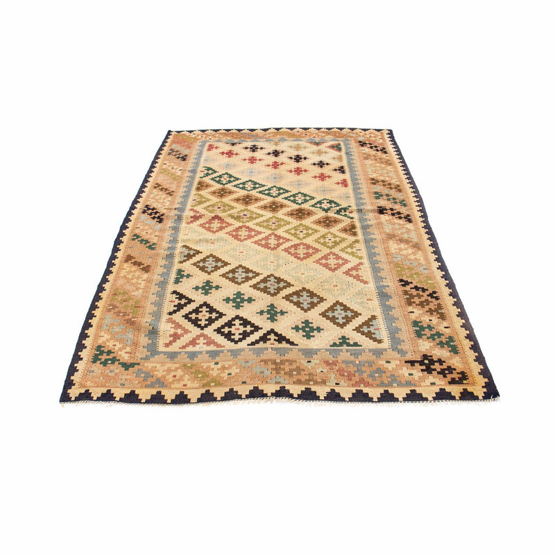 Kelim-tæppe - orientalsk - 223 x 132 cm - beige