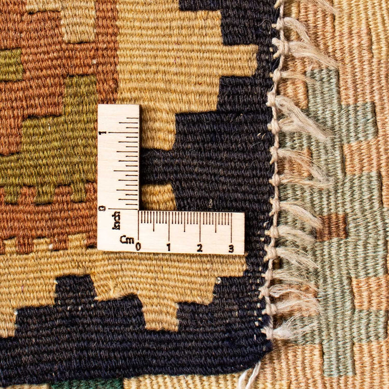 Kelim-tæppe - orientalsk - 223 x 132 cm - beige