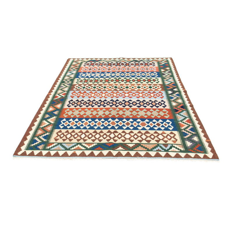 Kelim-tæppe - orientalsk - 203 x 150 cm - beige