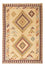 Kelim-tæppe - orientalsk - 216 x 150 cm - lys beige