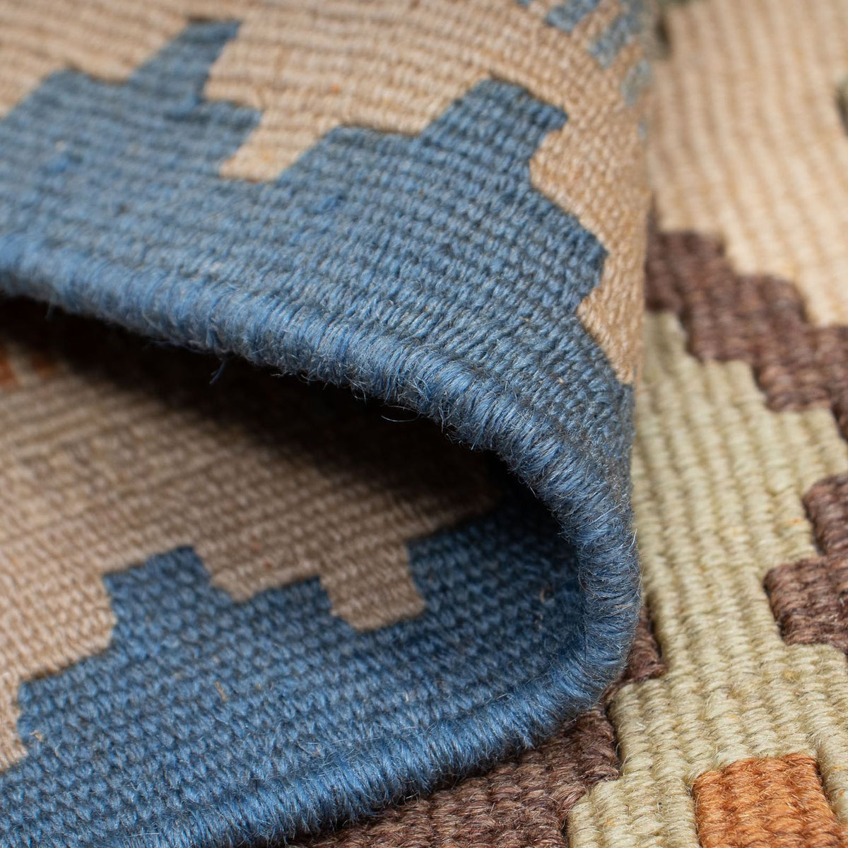 Kelim-tæppe - orientalsk - 180 x 130 cm - flerfarvet