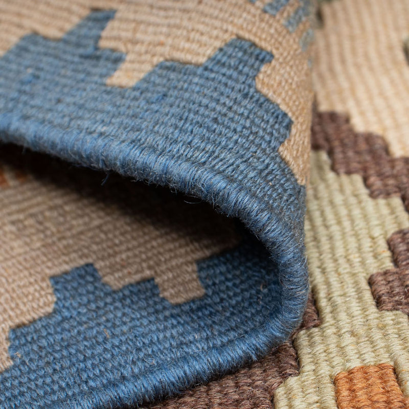 Kelim-tæppe - orientalsk - 180 x 130 cm - flerfarvet