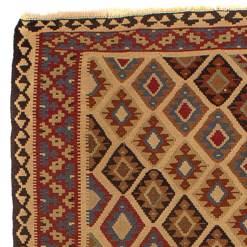 Kelim-tæppe - orientalsk - 175 x 124 cm - brun