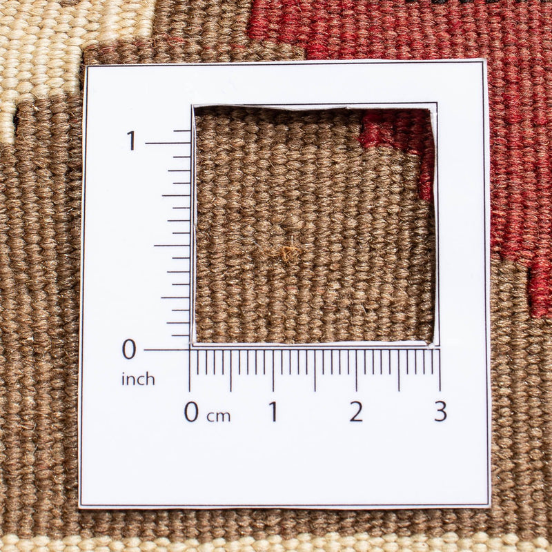 Kelim-tæppe - orientalsk - 191 x 125 cm - brun