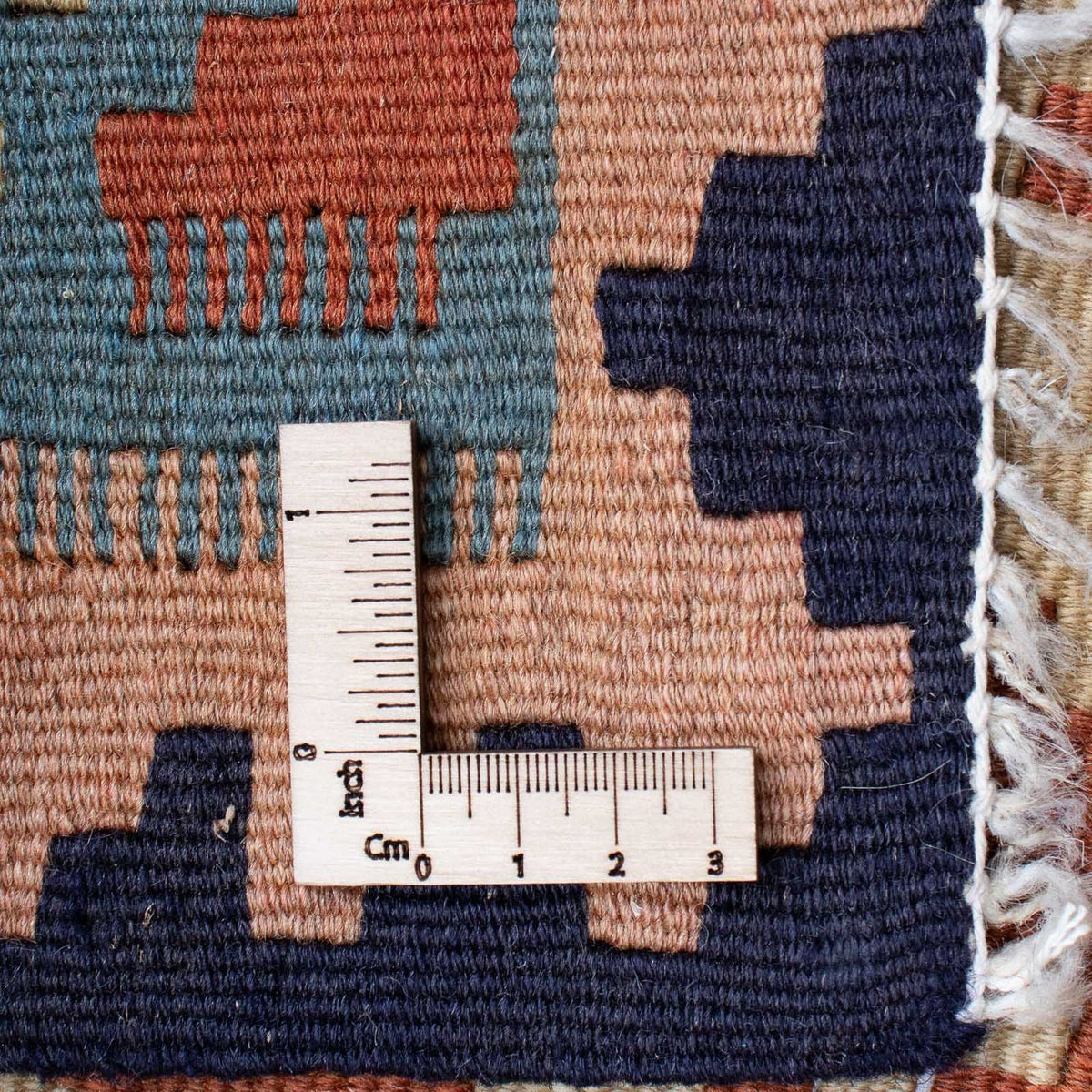 Kelim-tæppe - orientalsk - 173 x 108 cm - flerfarvet