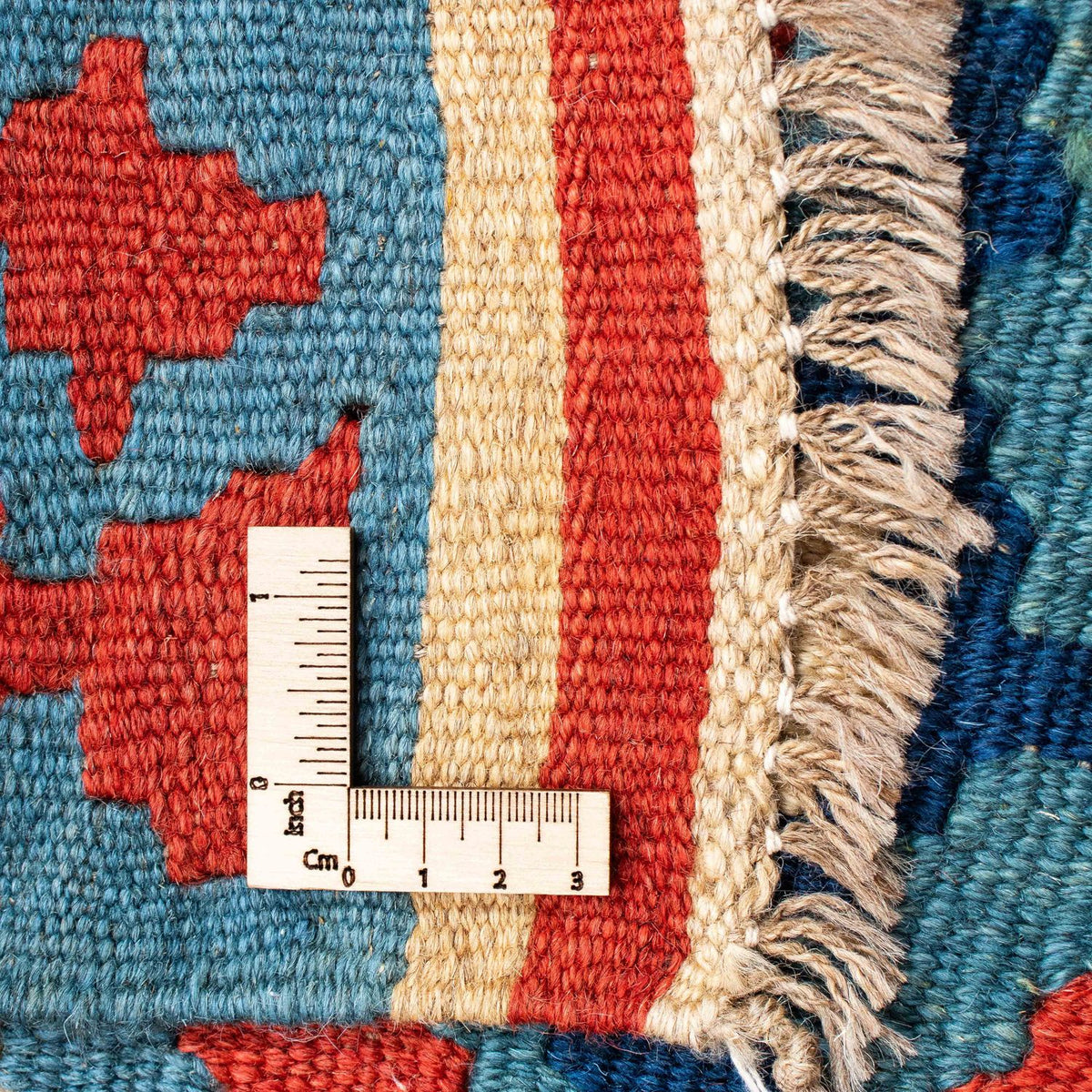 Kelim-tæppe - orientalsk - 152 x 100 cm - rød
