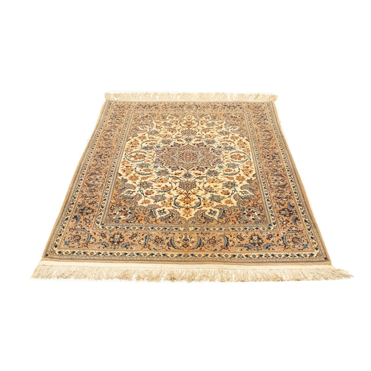 Persisk tæppe - Isfahan - Premium - 160 x 110 cm - beige