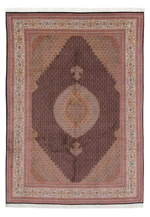 Persisk tæppe - Tabriz - 350 x 250 cm - lys brun