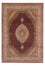 Persisk tæppe - Tabriz - 358 x 253 cm - mørkerød