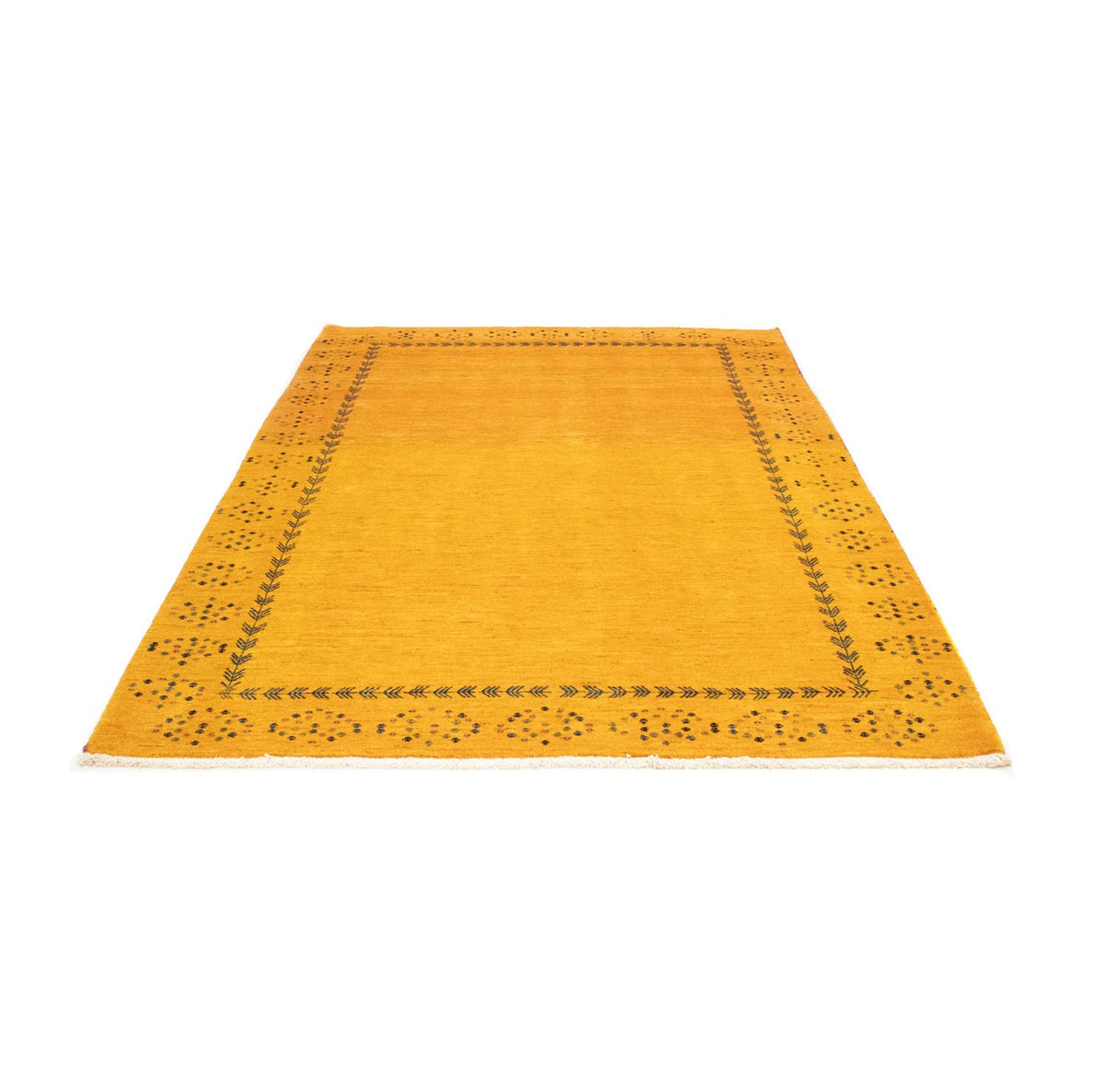 Gabbeh Tæppe - Loribaft Persisk - 240 x 170 cm - guld