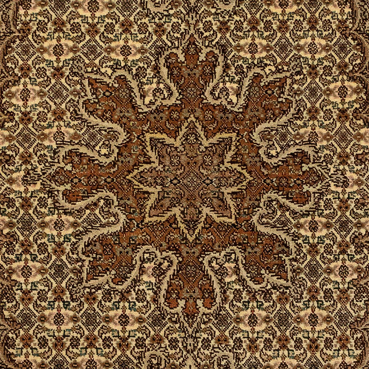 Persisk tæppe - Tabriz - Royal - 124 x 80 cm - beige