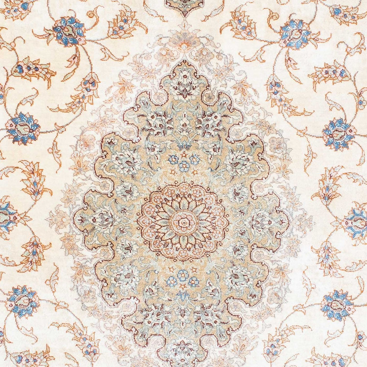 Persisk tæppe - Ghom - 150 x 88 cm - beige