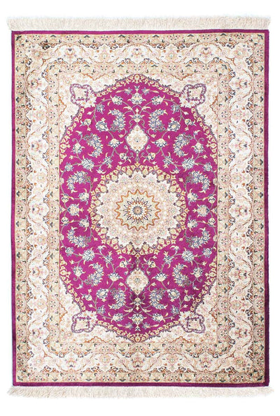 Qom Tæppe 102x146cm - Persisk tæppe