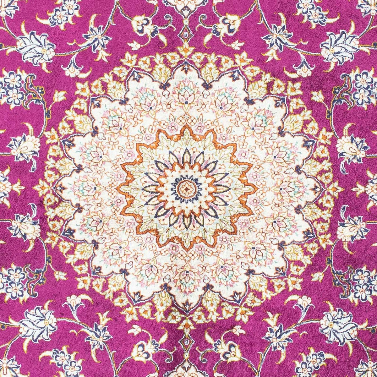 Persisk tæppe - Ghom - 146 x 102 cm - lilla