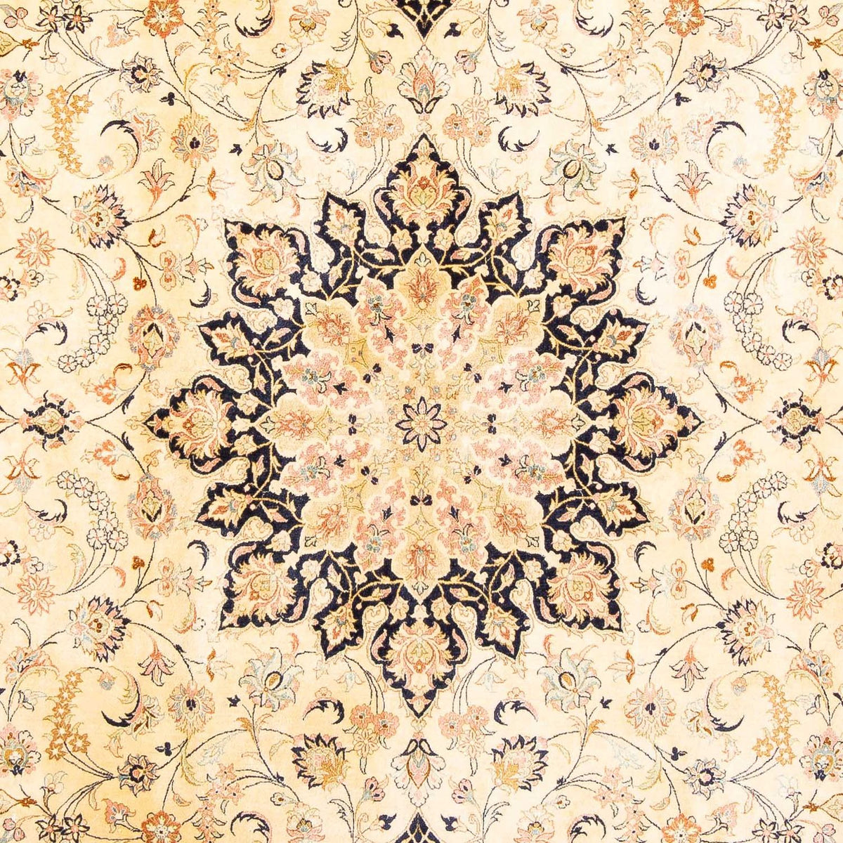 Persisk tæppe - Ghom - 297 x 194 cm - beige